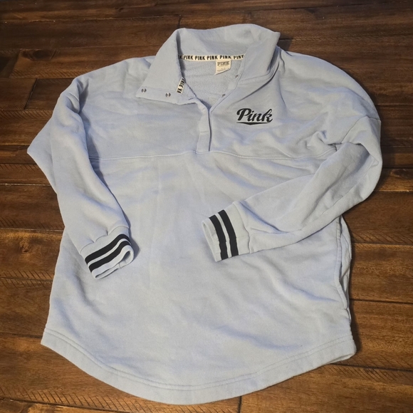 Victoria's Secret Sweaters - Victoria's Secret Pink Light Blue Pullover